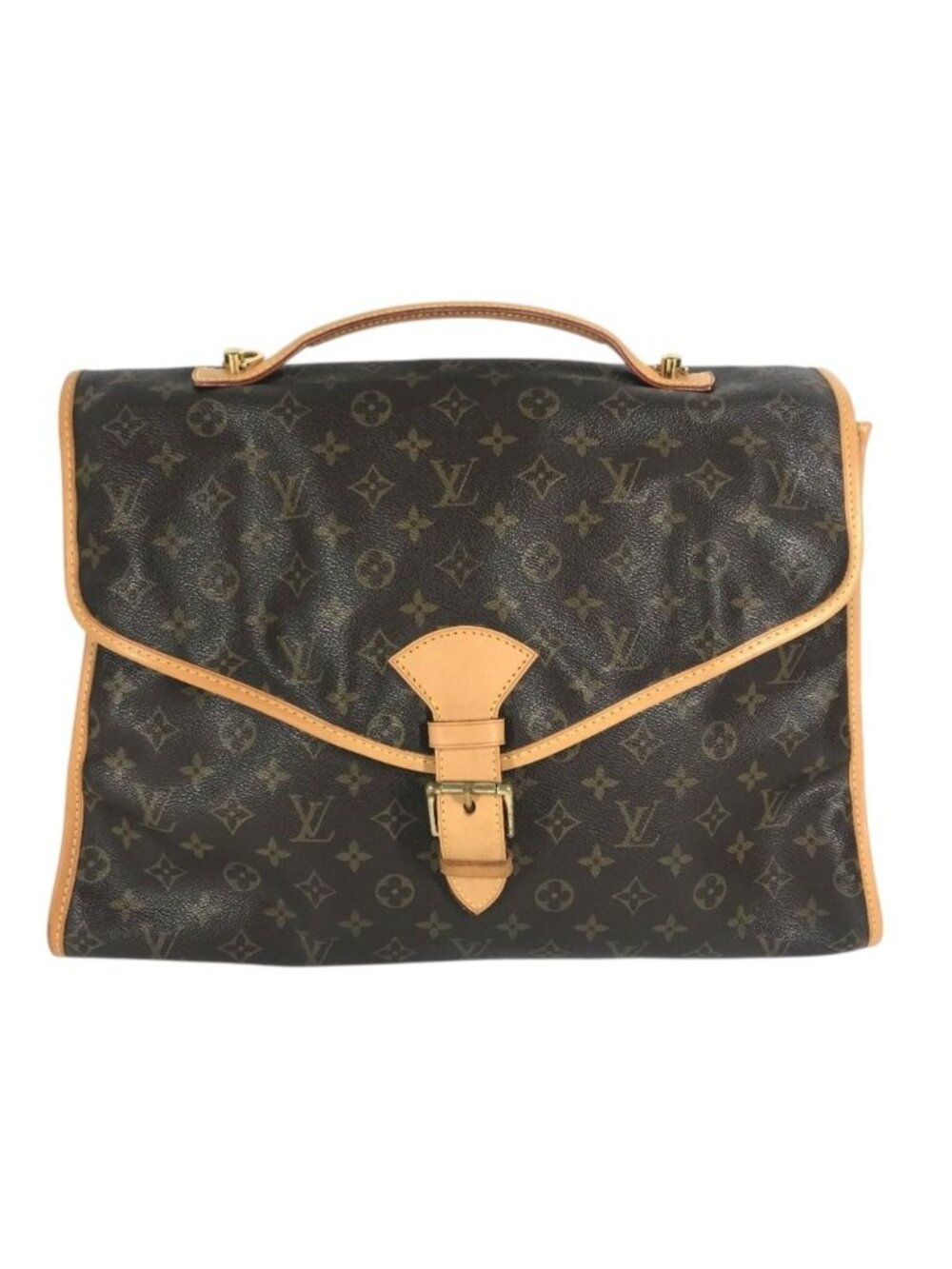 Louis Vuitton Handbag Beverly Monogram Canvas Brown